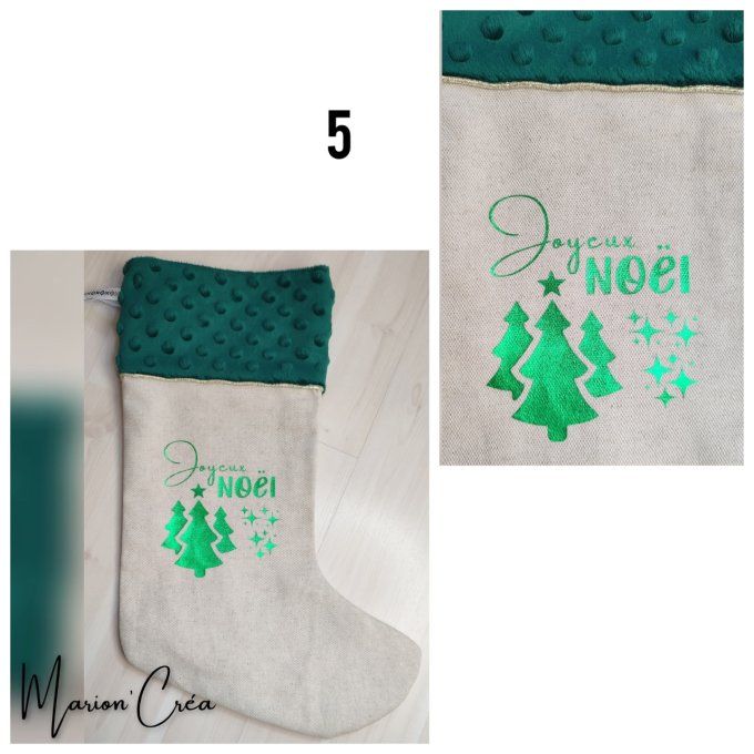 Botte de Noël - 6 modèles disponibles