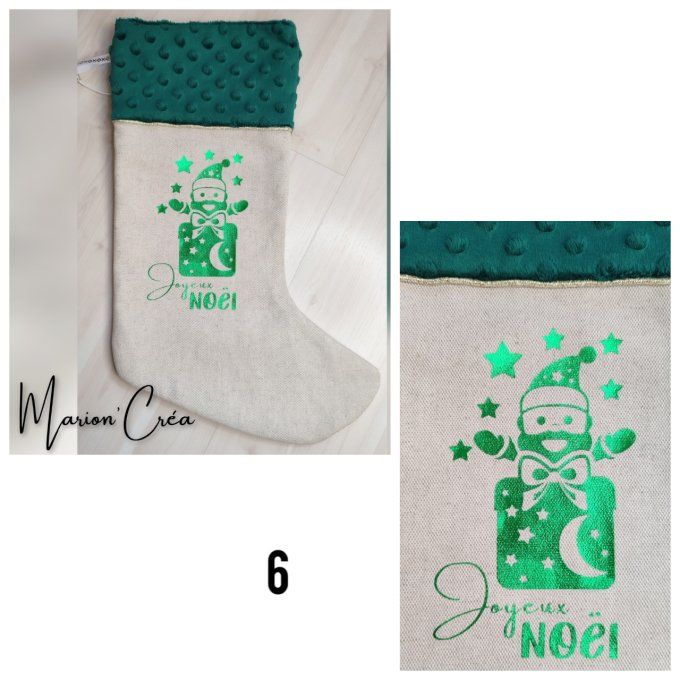 Botte de Noël - 6 modèles disponibles