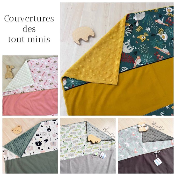 Couverture des tout minis - 5 modèles disponibles