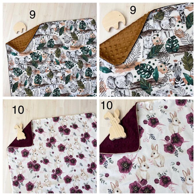Couverture des tout minis - Nouvelle collection - 10 modèles disponibles