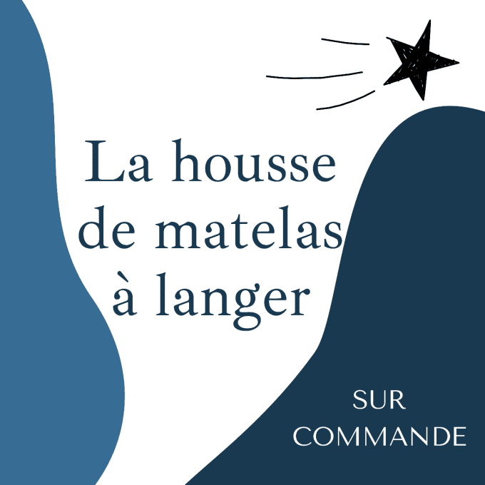 Housse de matelas à langer - sur commande