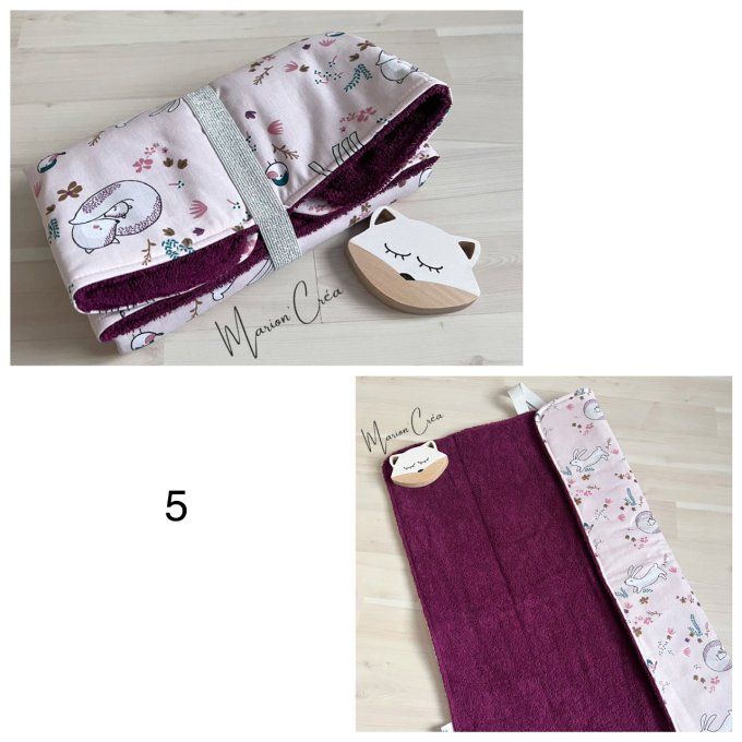 Tapis à langer nomade classique - 5 modèles disponibles